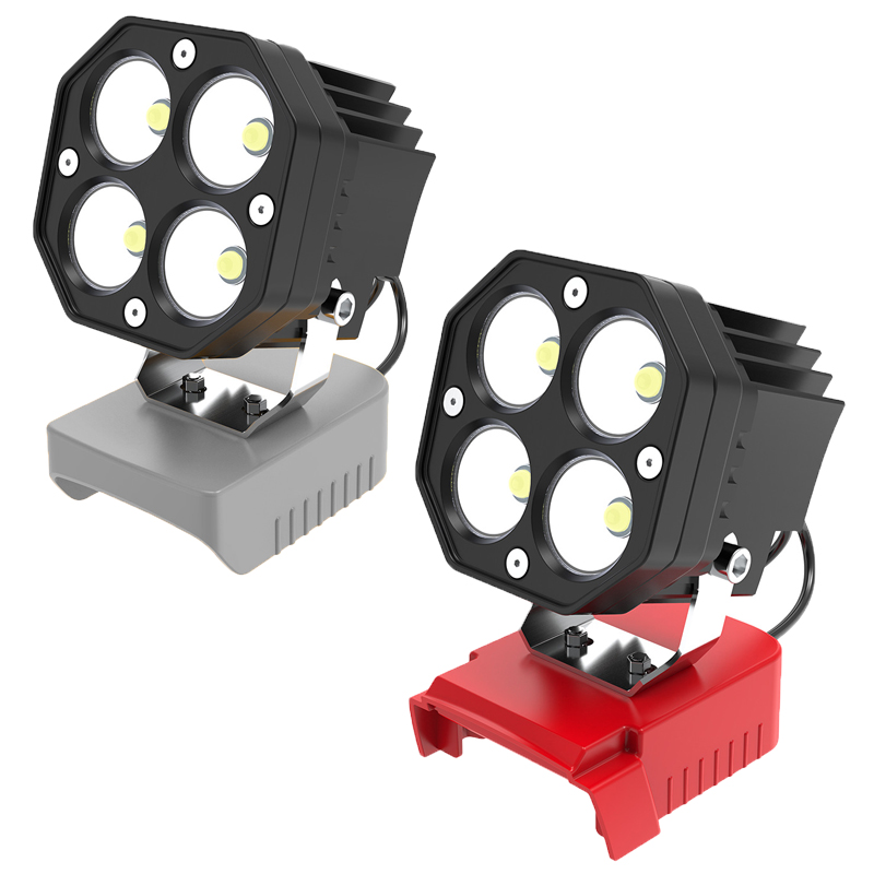 Outdoor Lighting Milwaukee - Portable Wireless Construction Site Floodlight LED
