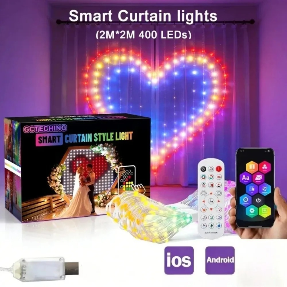 Outdoor LED Pixel Curtain Ligh - Outdoor Lighting Wall 评论和价格