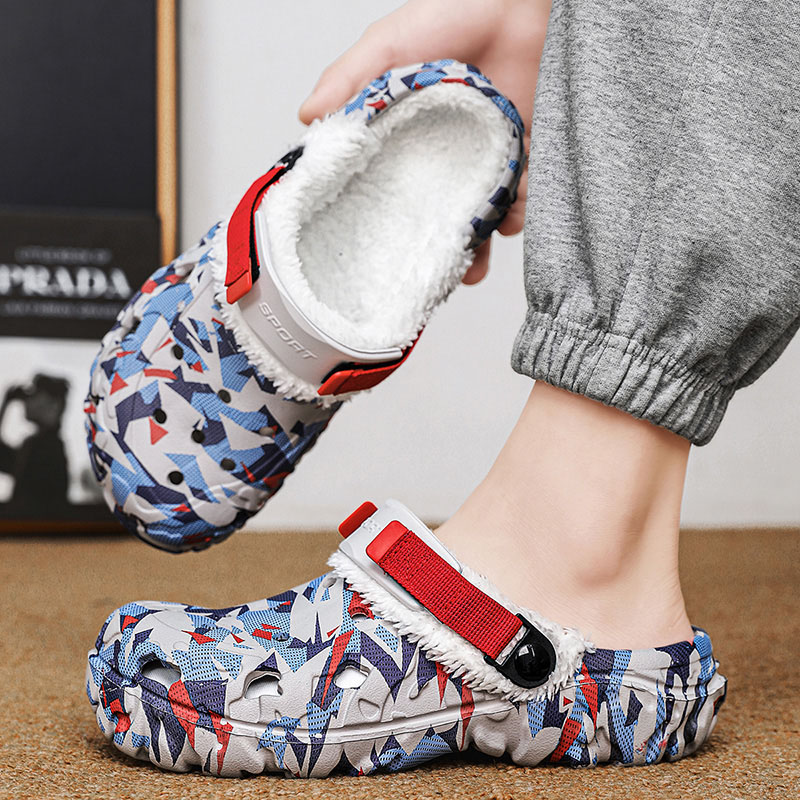 New Men Slippers Winter Light  - Outdoor Lighting For Your Home 评论和价格