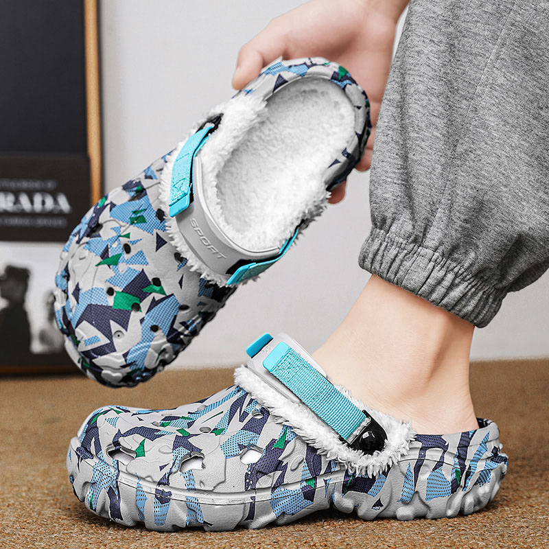 New Men Slippers Winter Light  - Outdoor Lighting For Your Home 评论和价格
