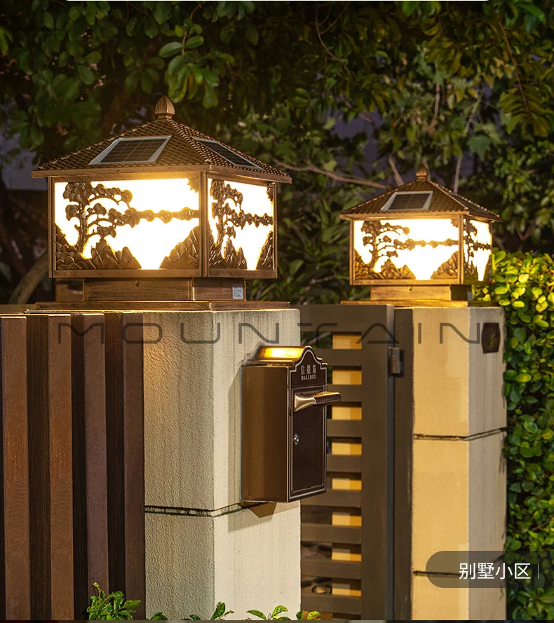 Solar stigma light Outdoor wal - Outdoor Lighting Wall 评论和价格