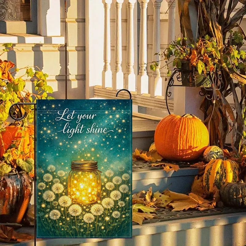 Garden Flag 12x18 Inch, Let Yo - Outdoor Lighting For Your Yard 评论和价格