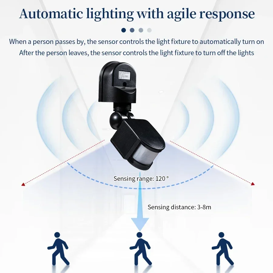 110-240V PIR Motion Sensor 12V - Outdoor Lighting Led Fixtures 评论和价格