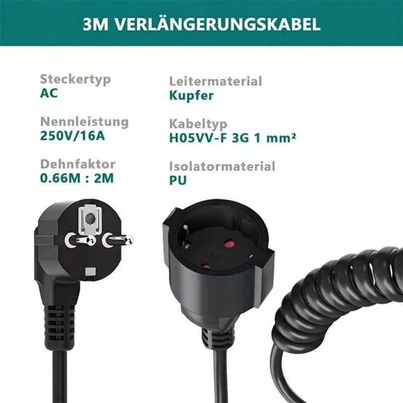  Extension Cord Power Extensio - Outdoor Lighting Extension Cord 评论和价格