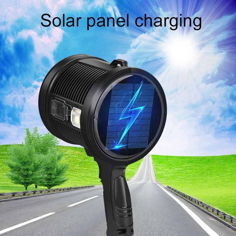 XHP90 Ultra Bright Led Flashli - Fire Torch Solar 评论和价格