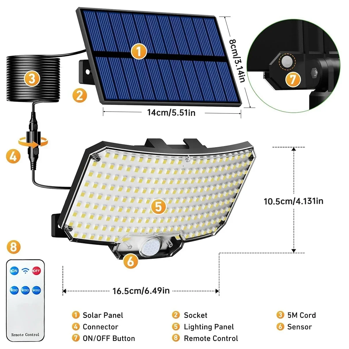 234LED Solar Outdoor Lights Mo - Outdoor Lighting Wall 评论和价格