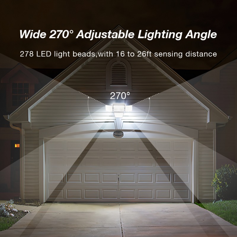 Solar Outdoor Light with 278 L - Outdoor Lighting For Your Yard 评论和价格