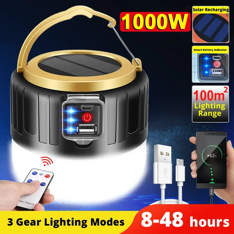 LED Solar Camping Light Power  - Outdoor Lighting Led Fixtures 评论和价格