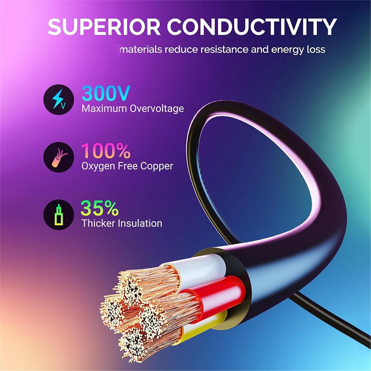 HAPPY DIAN!10FT Extension Cabl - Outdoor Lighting Extension Cord 评论和价格