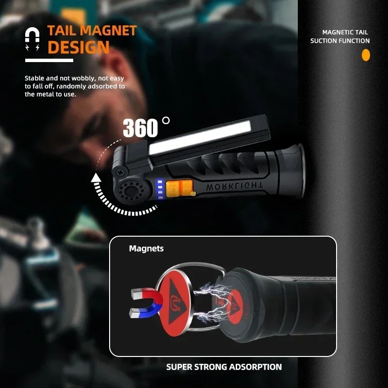 Portable COB LED Flashlight US - Outdoor Lighting Junction Box 评论和价格