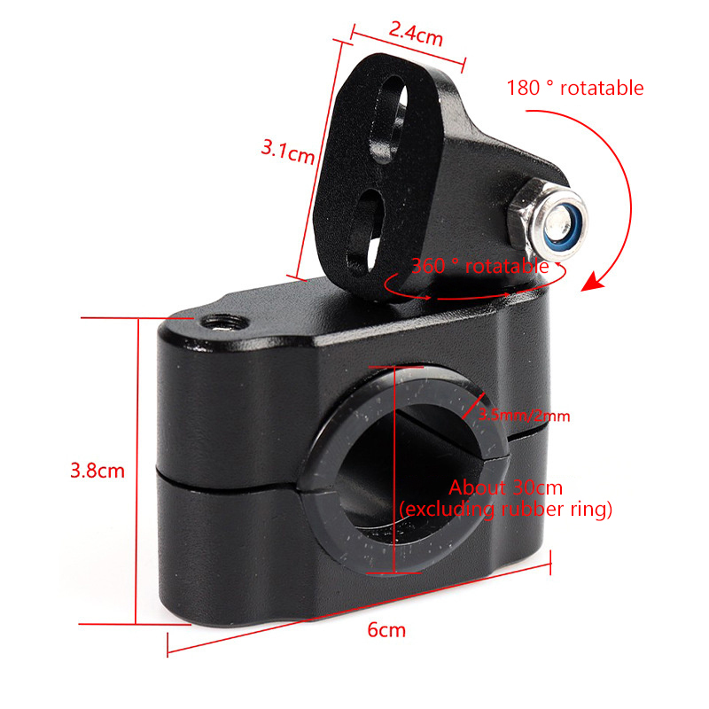 2pcs Motorcycle Mounting Brack - Outdoor Lighting Milwaukee 评论和价格