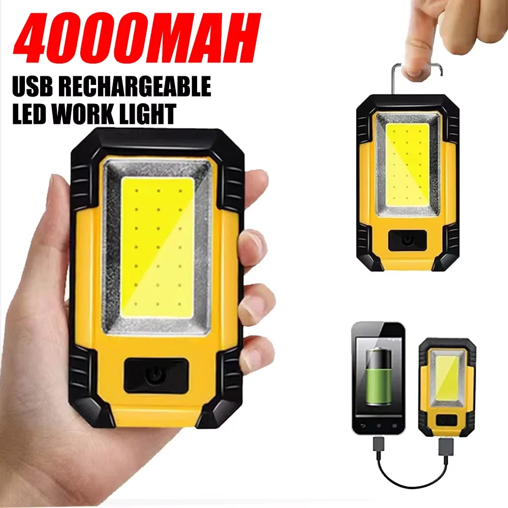Rechargeable 4000MaH Work Ligh - Outdoor Lighting Junction Box 评论和价格