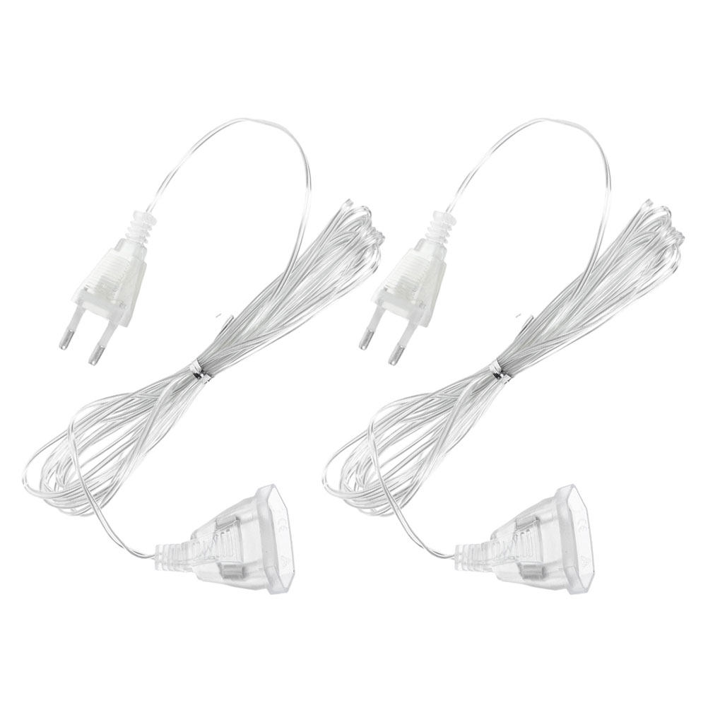 2Pcs LED Light Extension Cable - Outdoor Lighting Extension Cord 评论和价格
