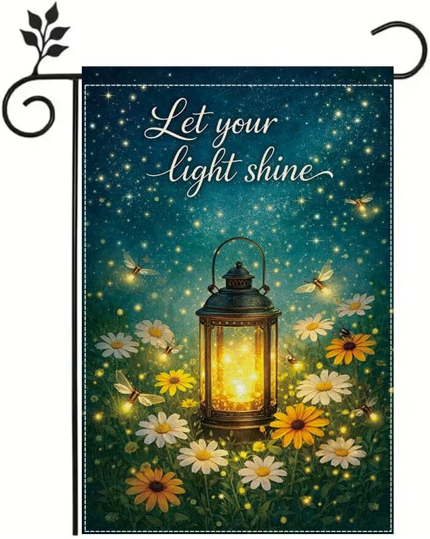 Garden Flag 12x18 Inch, Let Yo - Outdoor Lighting For Your Yard 评论和价格