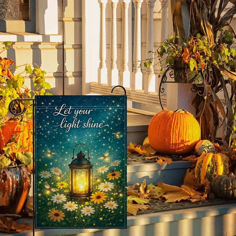 Garden Flag 12x18 Inch, Let Yo - Outdoor Lighting For Your Yard 评论和价格