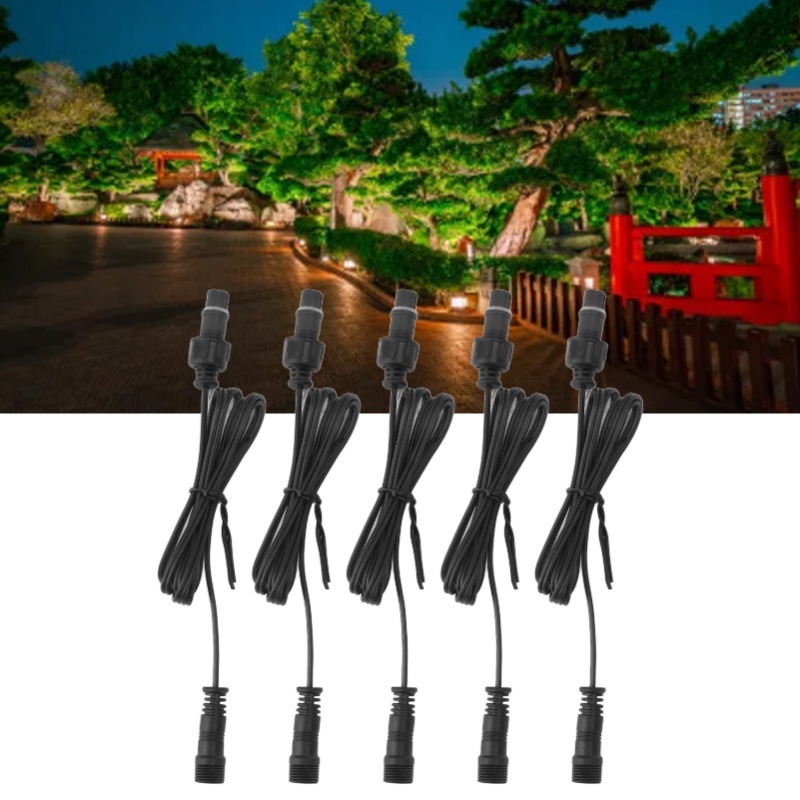 5 Pcs 3.3ft Deck Light Extensi - Outdoor Lighting Extension Cord 评论和价格