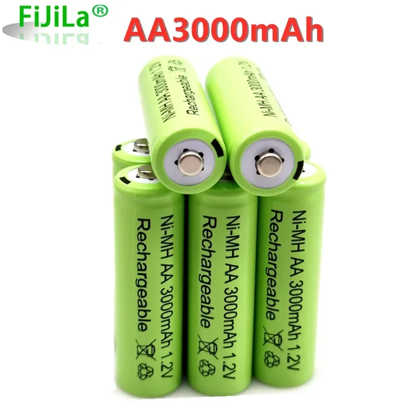 2-100PCS 1.2V AA 3000mAh NiMH  - Fire Torch Solar 评论和价格