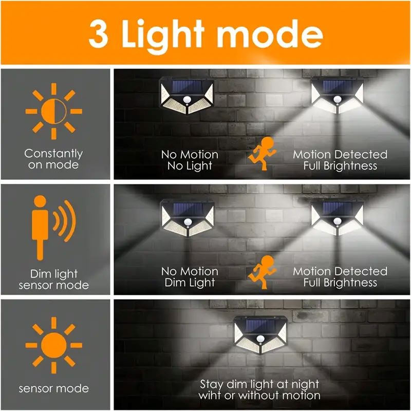 100LED Outdoor Solar Garden Li - Outdoor Lighting Wall 评论和价格
