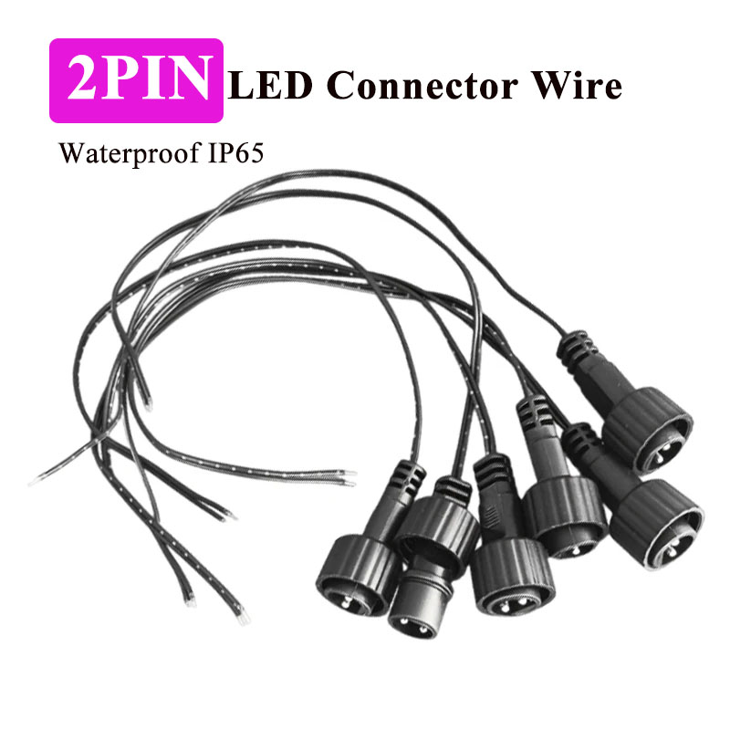 Outdoor 2Pin LED Connector wit - Outdoor Lighting Extension Cord 评论和价格