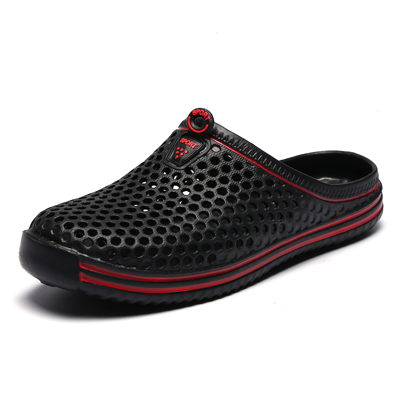 Summer Men Solid Color Sandals - Outdoor Lighting For Your Home 评论和价格