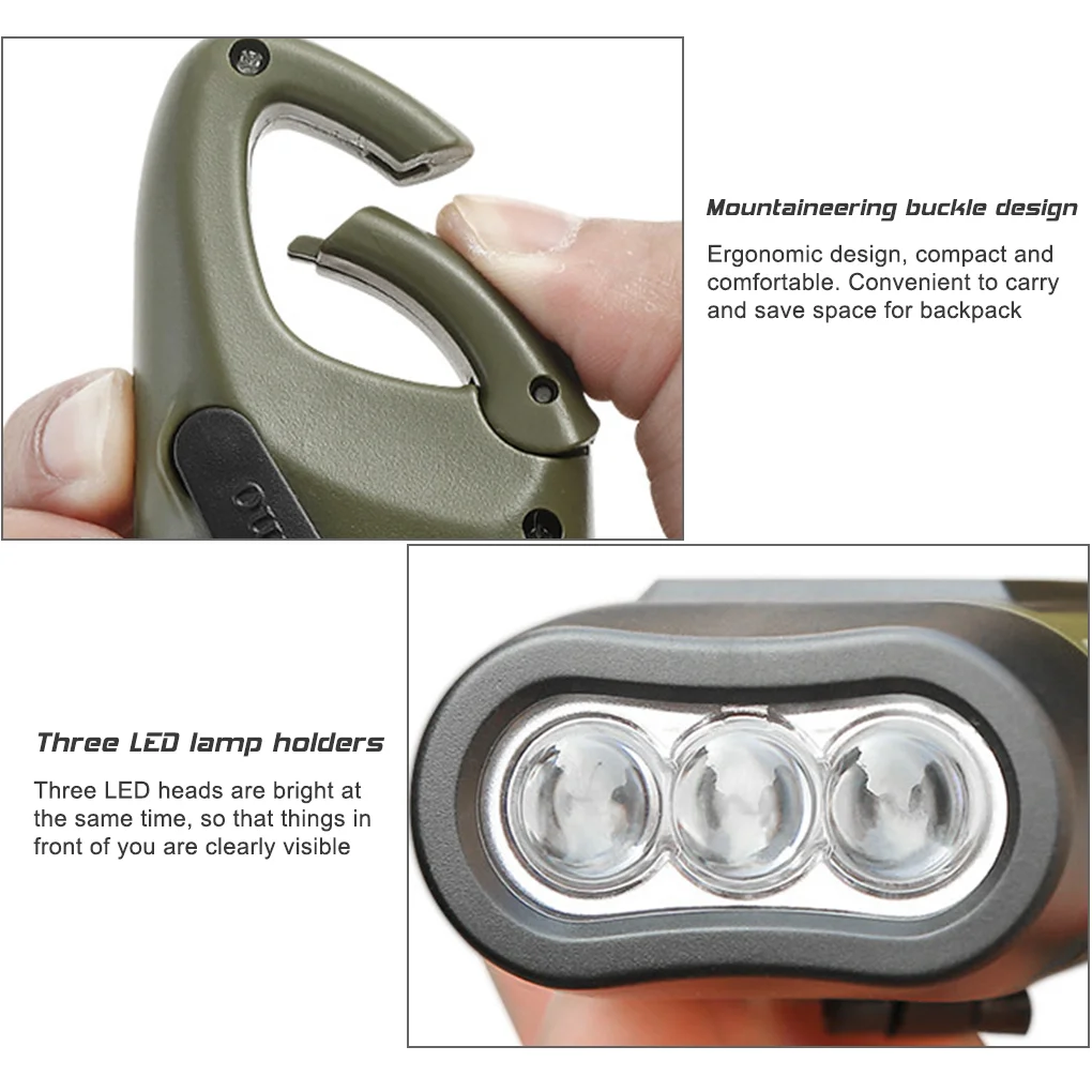 LED Flashlight Hand Crank Sola - Fire Torch Solar 评论和价格