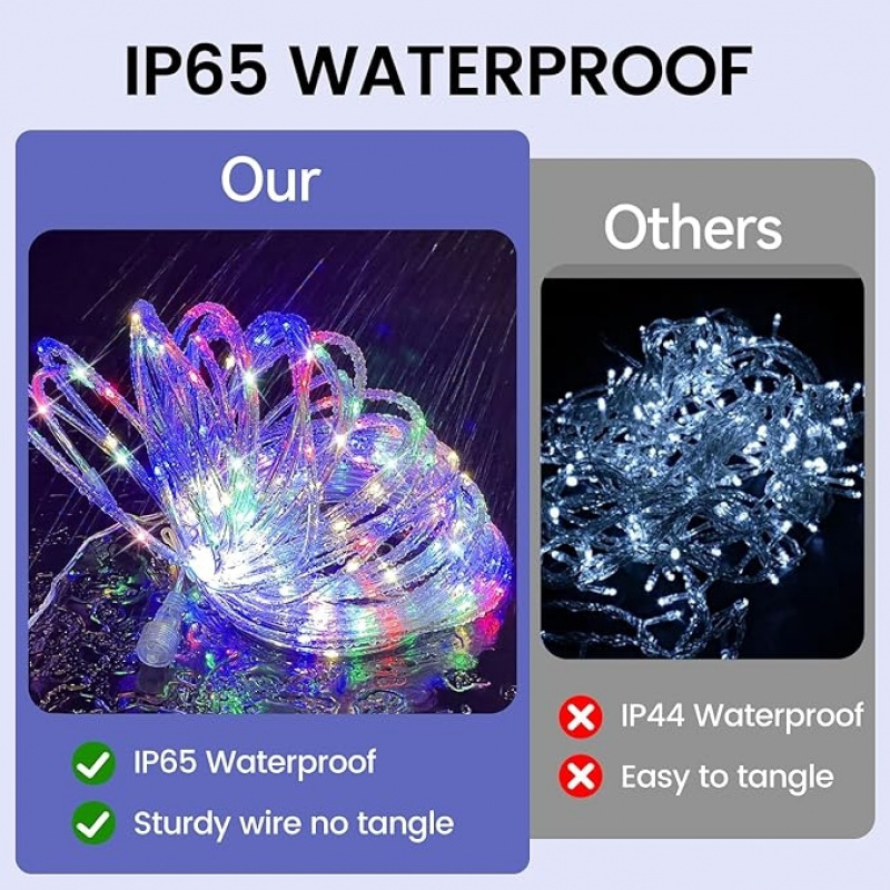 Waterproof Solar LED String Li - Outdoor Lighting For Gazebo 评论和价格
