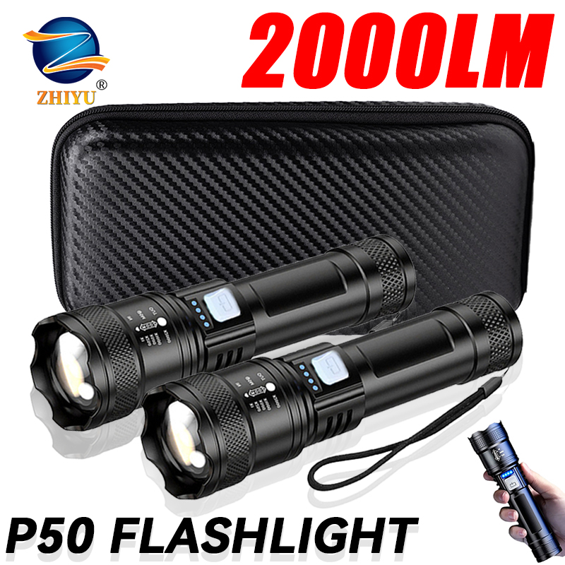 Tactical LED Flashlight 2000LM - Outdoor Lighting Junction Box 评论和价格