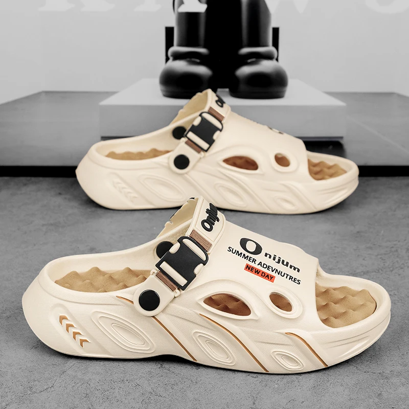 Summer Men's Massage Slippers  - Outdoor Lighting For Your Home 评论和价格