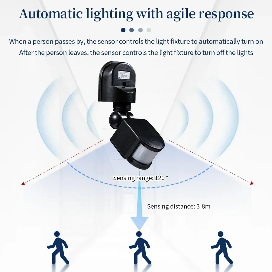12V PIR Motion Sensor 110-240V - Outdoor Lighting Led Fixtures 评论和价格