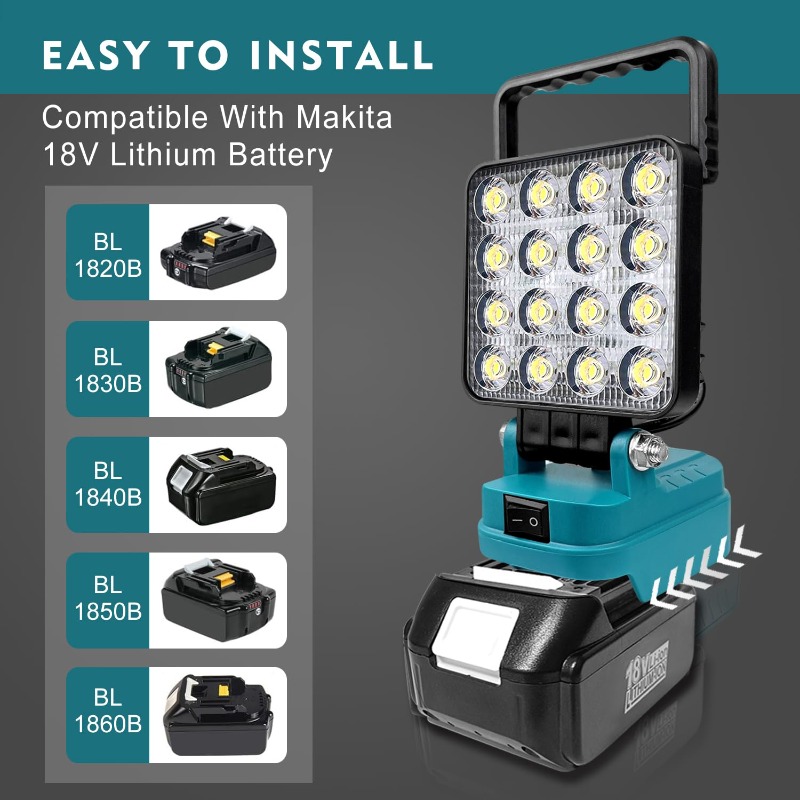 Portable Construction Site Flo - Outdoor Lighting Milwaukee 评论和价格